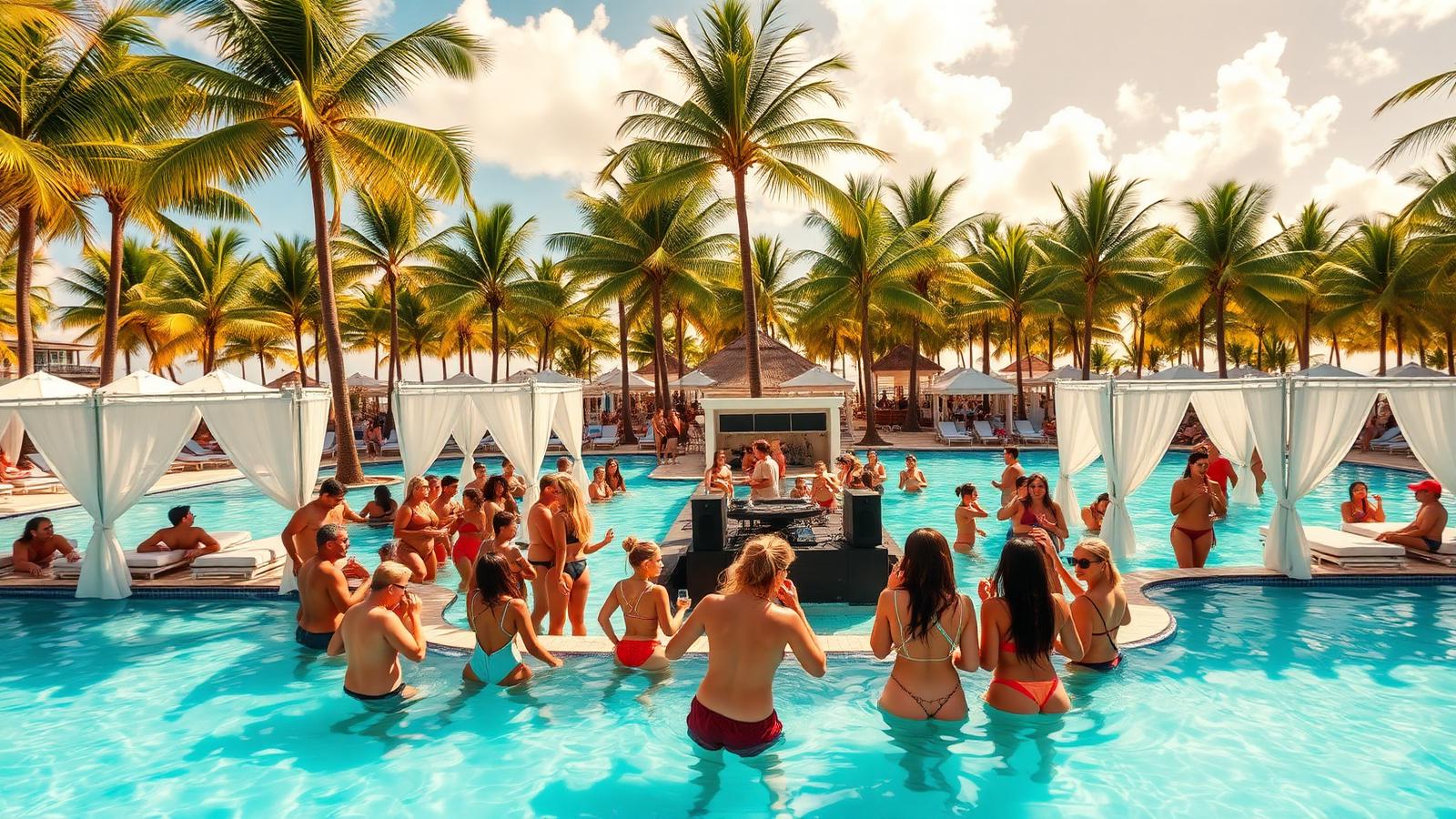 Memorial Day Pool Parties in Punta Cana