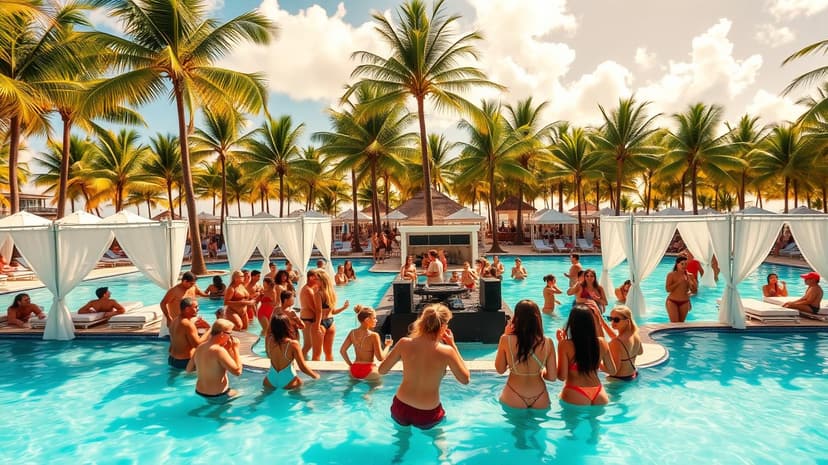 Memorial Day Pool Parties in Punta Cana